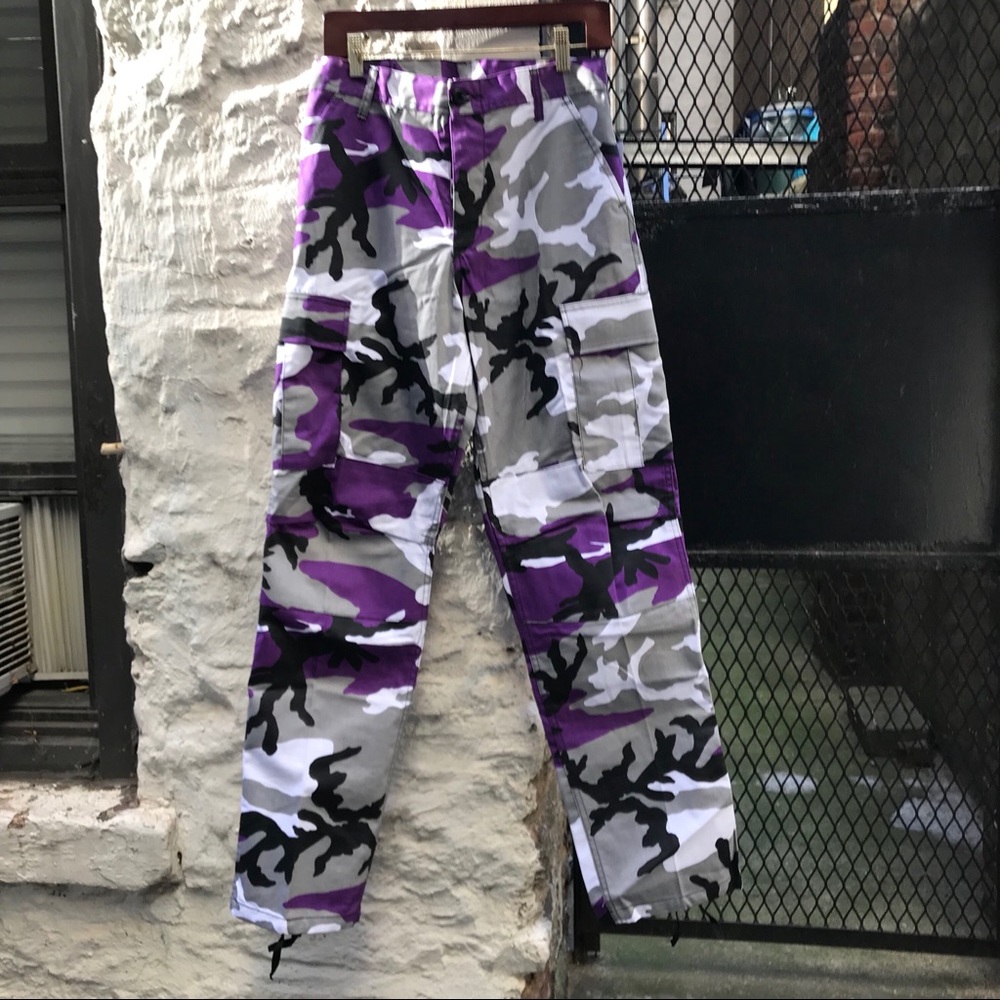 Purple Camo Pants
